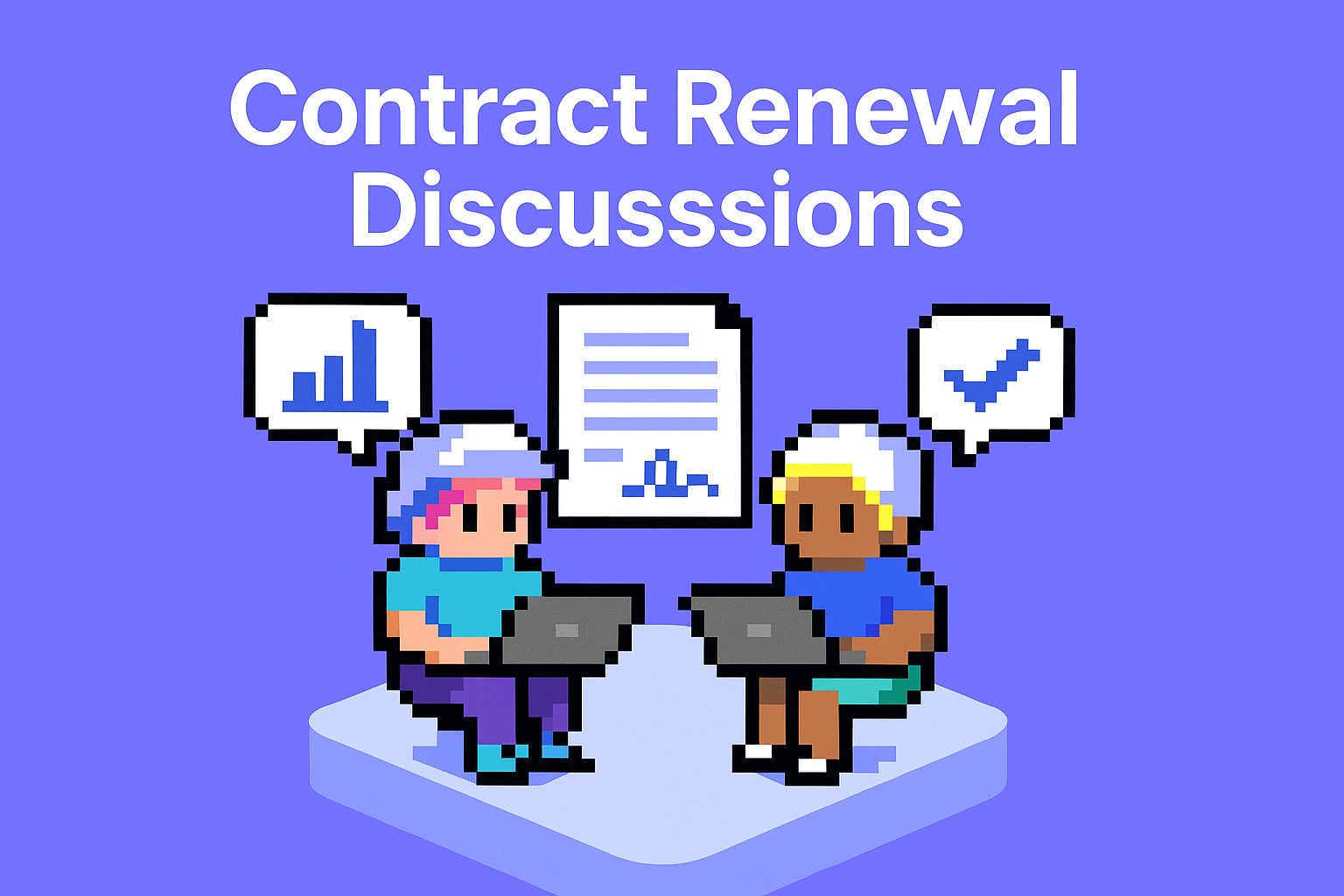 Contract Renewal Discussions - AI agents helping Key Account Managers automate contract renewal workflow with data analysis and pricing scenarios