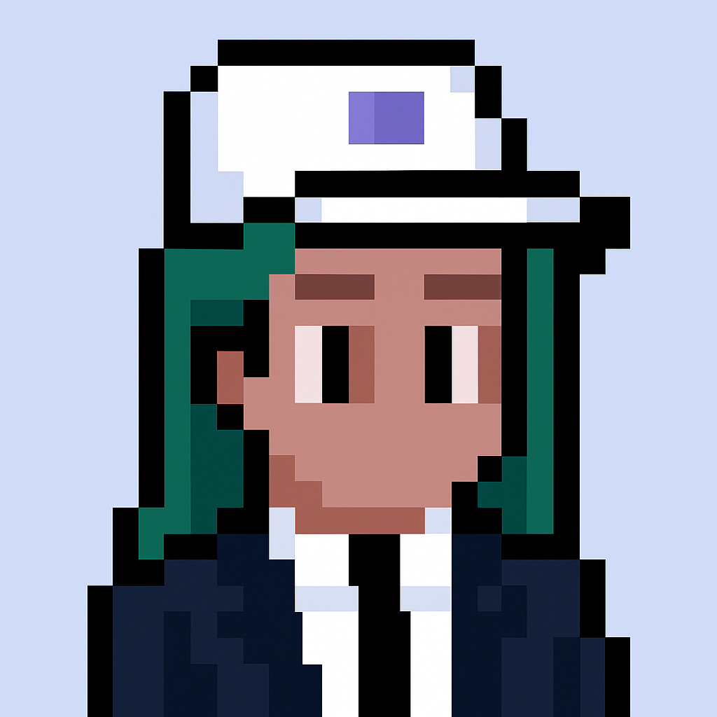 Product roadmap review agent avatar for key account managers - AI-powered meeting planning tool with green-haired professional character