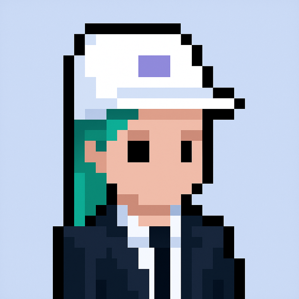 QBR meeting agent avatar - AI-powered key account manager assistant with teal hair and professional attire for quarterly business review automation