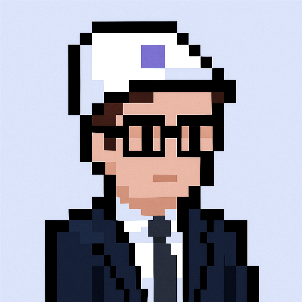 Professional vendor management specialist AI agent avatar with glasses and business attire for quarterly vendor performance reviews and procurement management