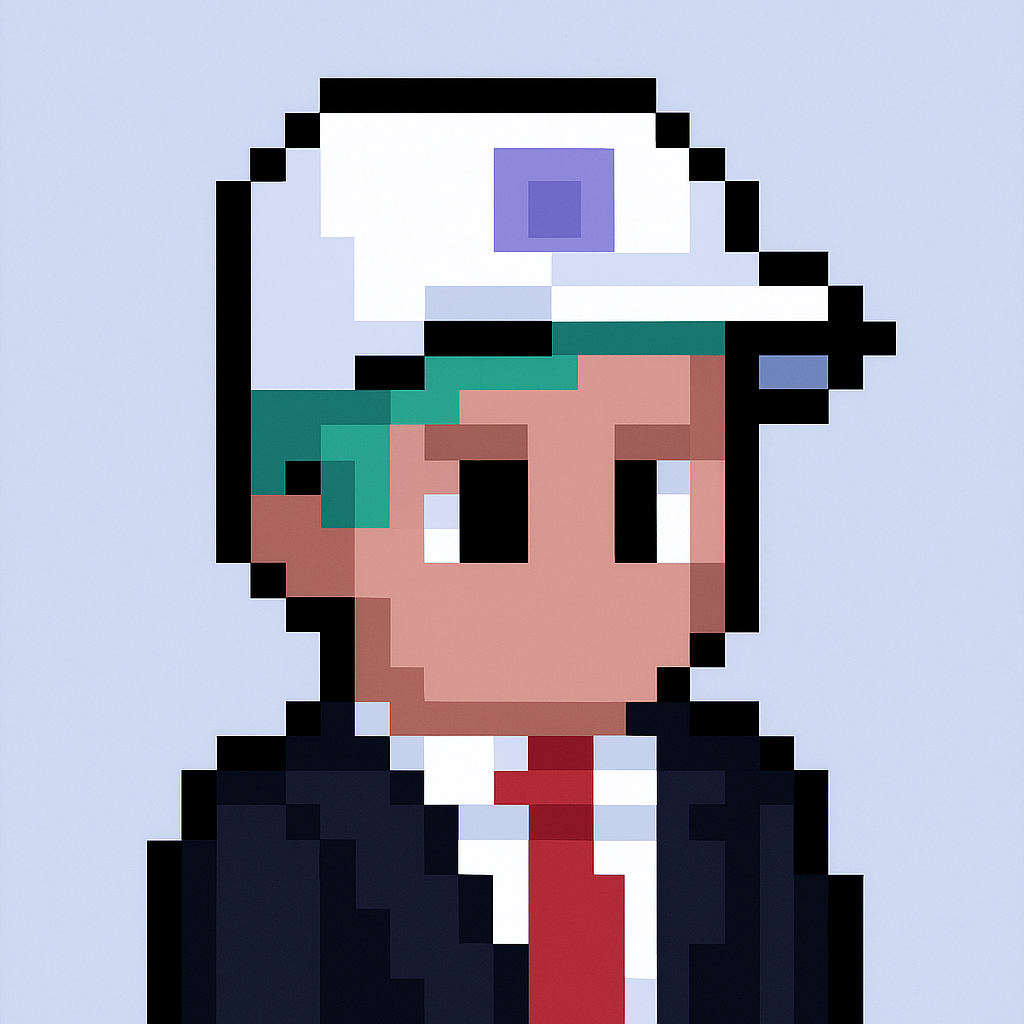 QBR Meeting Agent AI avatar - professional pixel art character for quarterly business review automation