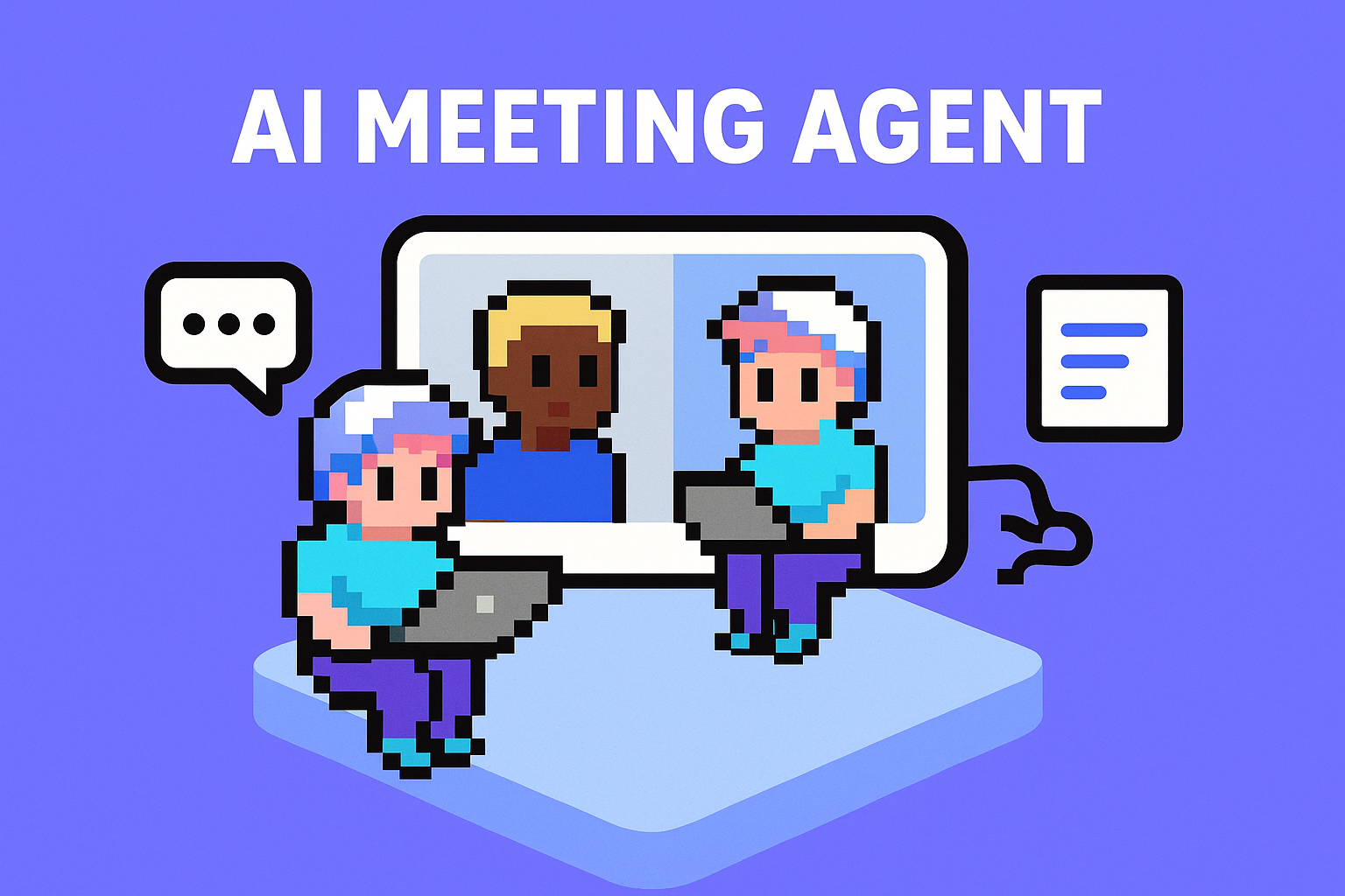 AI Meeting Agent - Cross-functional account team meeting with key account managers using AI-powered meeting coordination