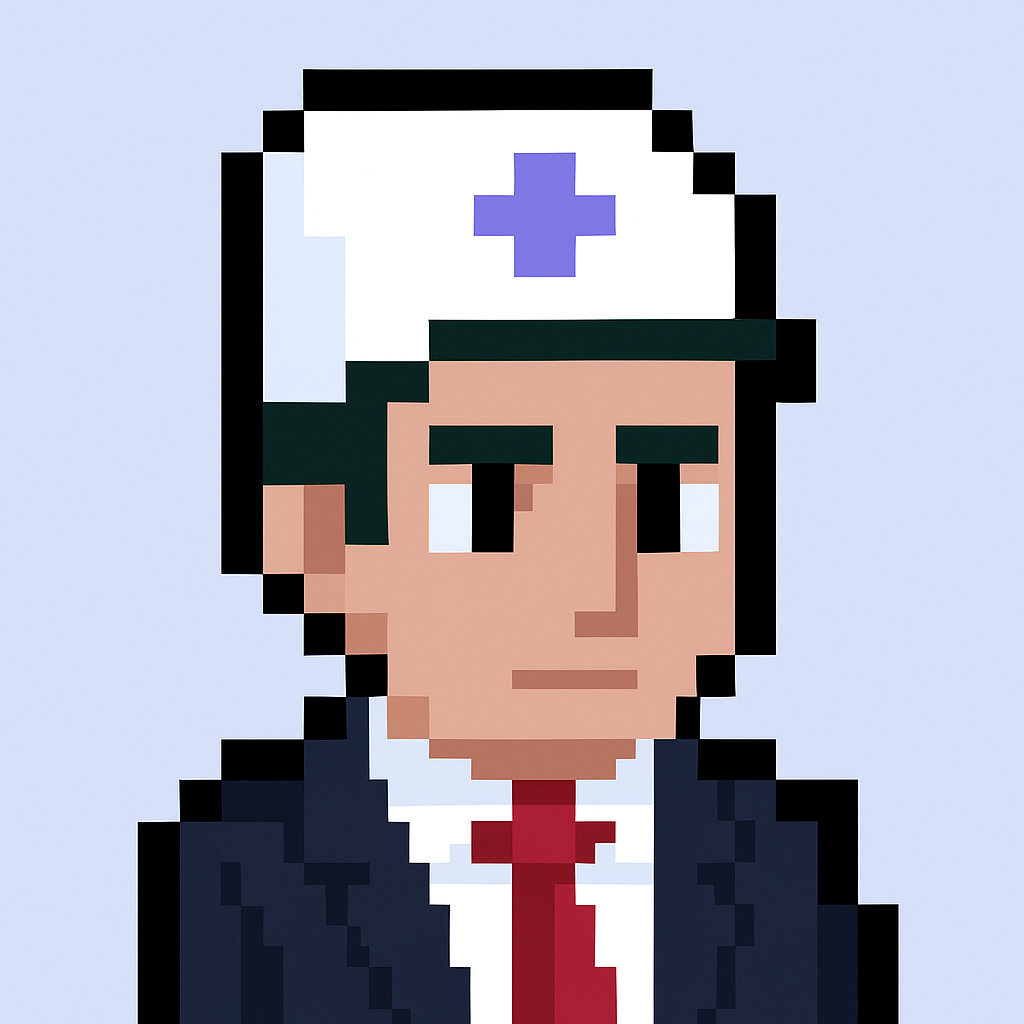 Crisis management meeting agent AI avatar for key account managers with professional business attire and medical cross symbol representing automated crisis response solutions