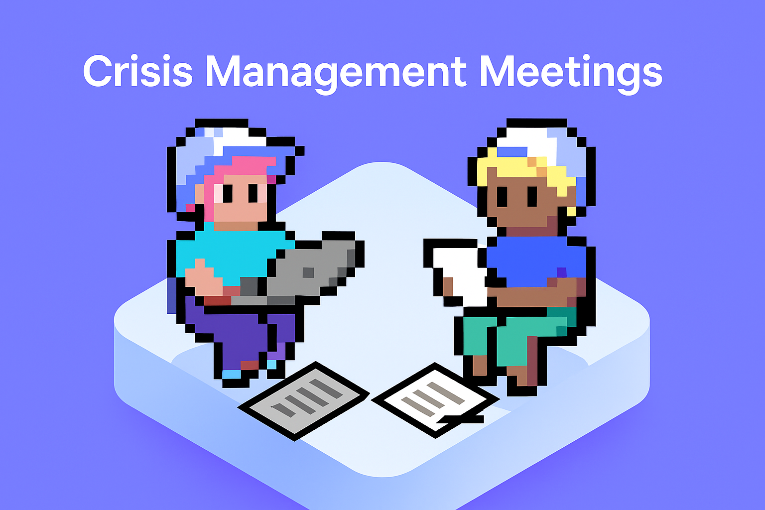 Crisis Management Meetings - AI-powered meeting agents for key account managers and crisis management consultants