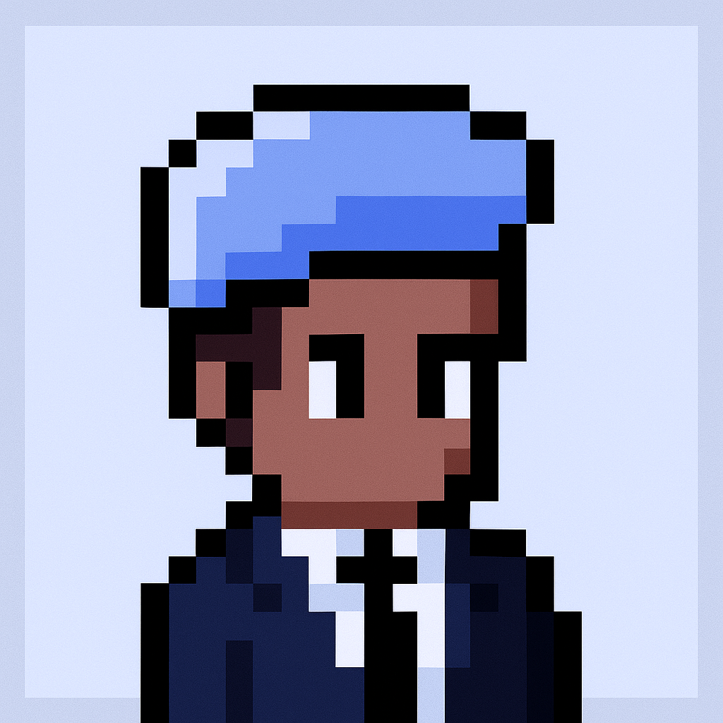 AI agent avatar for account planning meeting agent - professional territory manager character in business suit for sales automation
