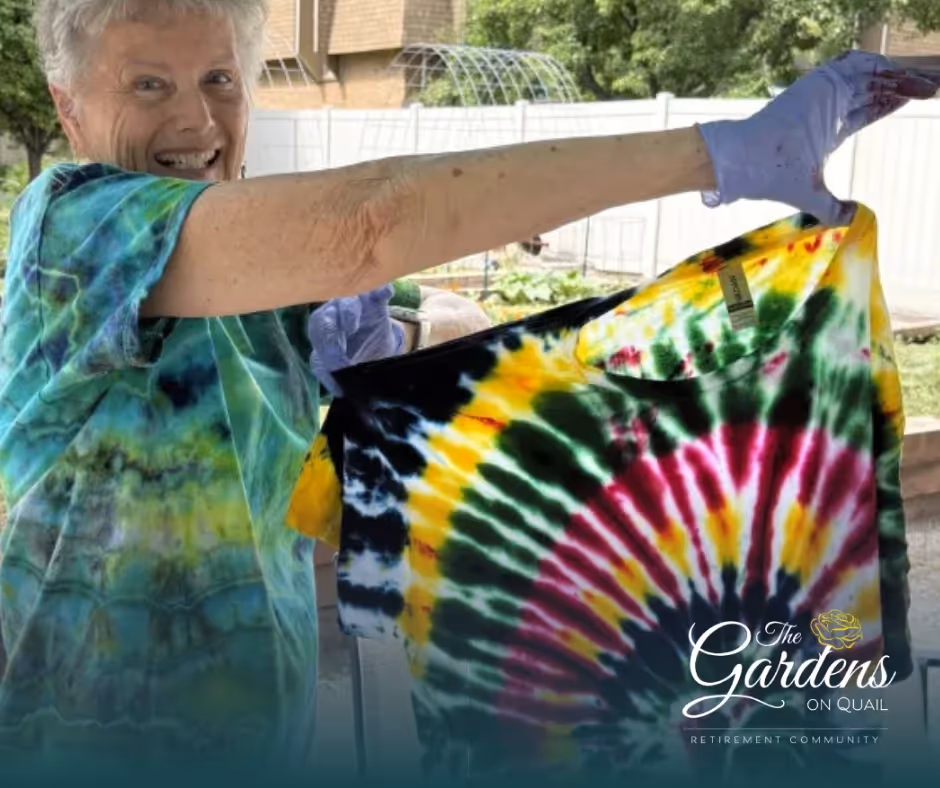 Tie-Dye for a Cure: Craft, Shop & Make Memories at Gardens on Quail—June 21 💜