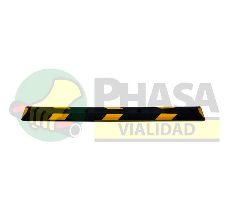 Imagen de Topes para estacionamiento de hule reciclado | Park que ofrece Phasa en sus productos de seguridad