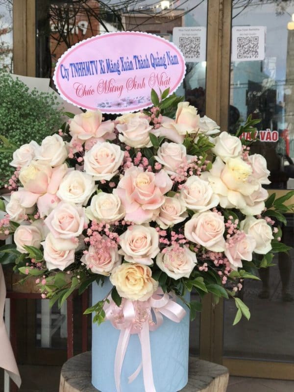lẵng hoa chúc mừng 22/12