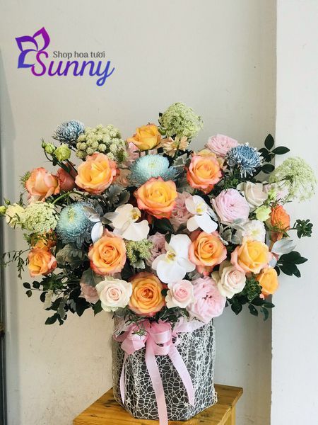 hoa sinh nhật Hà Nội