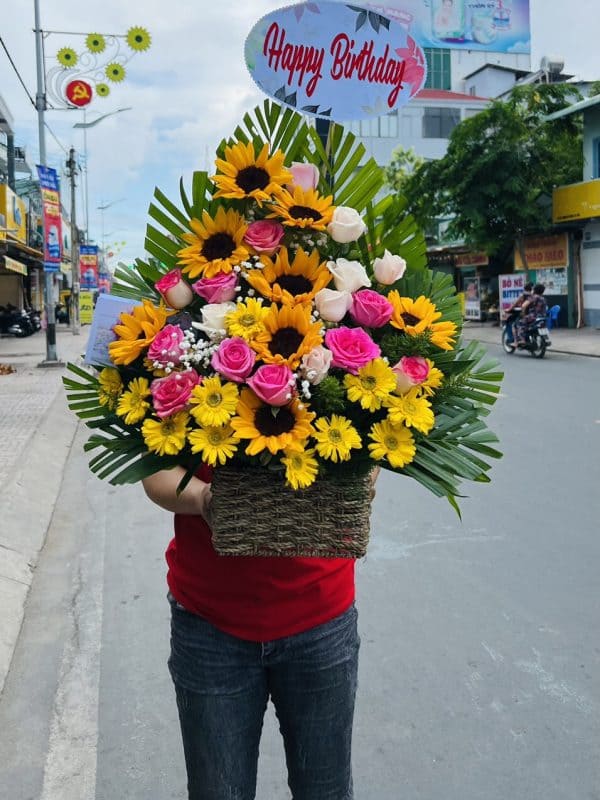 hoa sinh nhật Hà Nội