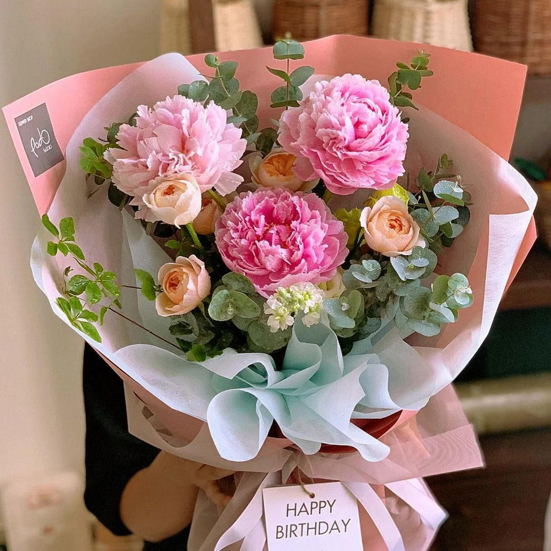 hoa sinh nhật tặng chồng