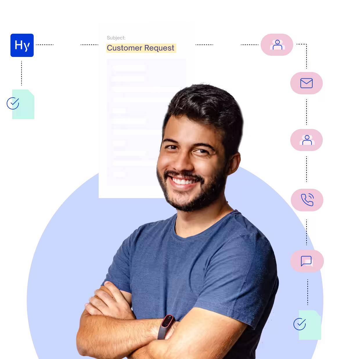 AI-powered inquiry management by Hypatos