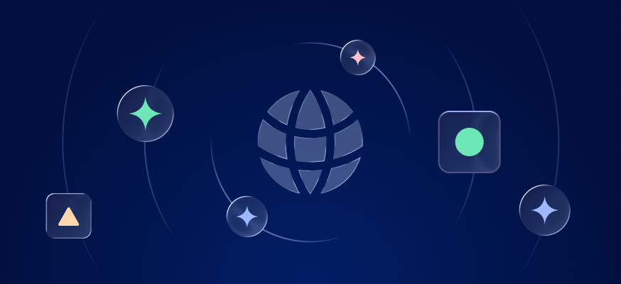 Diagram of a connected GBS workforce