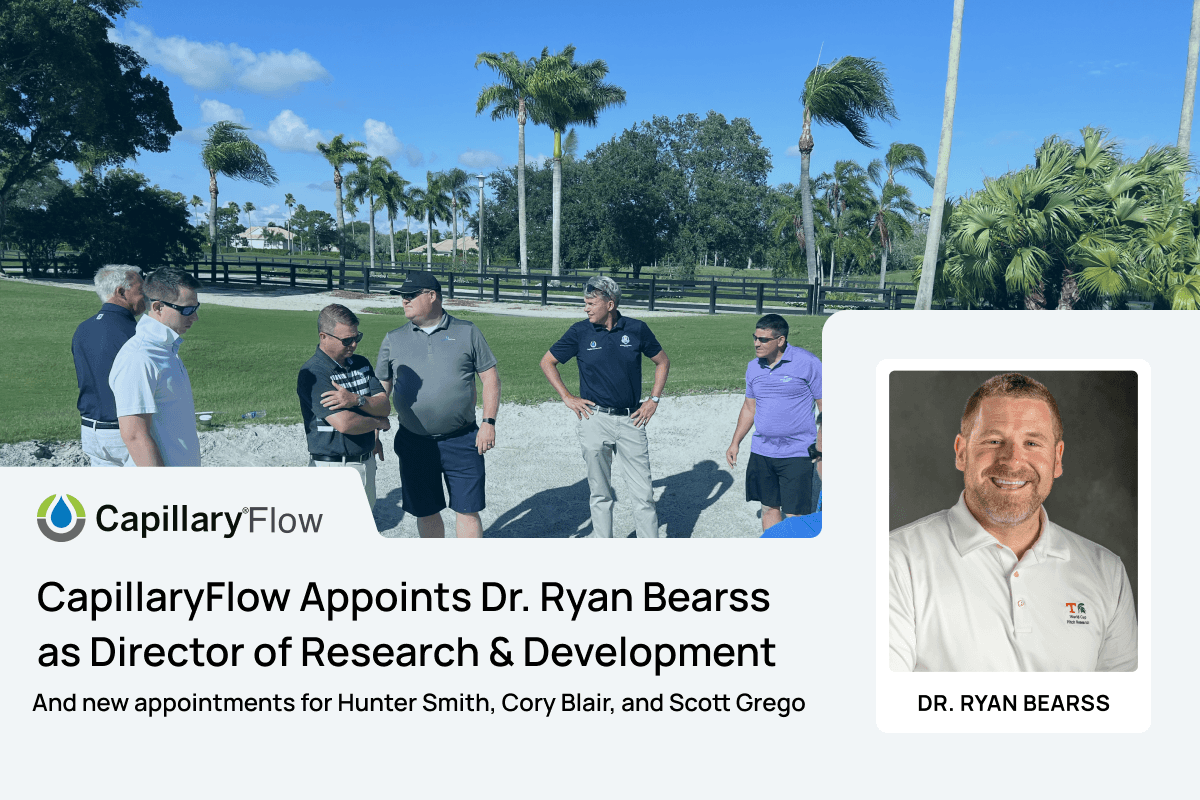 CapillaryFlow Appoints Dr. Ryan Bearss as Director of Research & Development