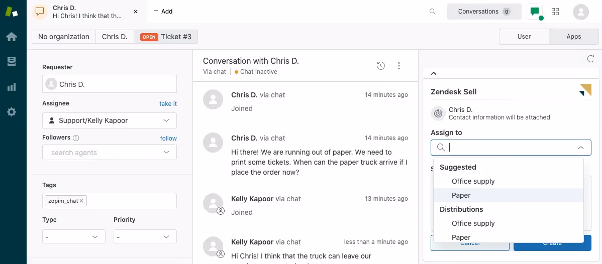 Automated deal and contact creation