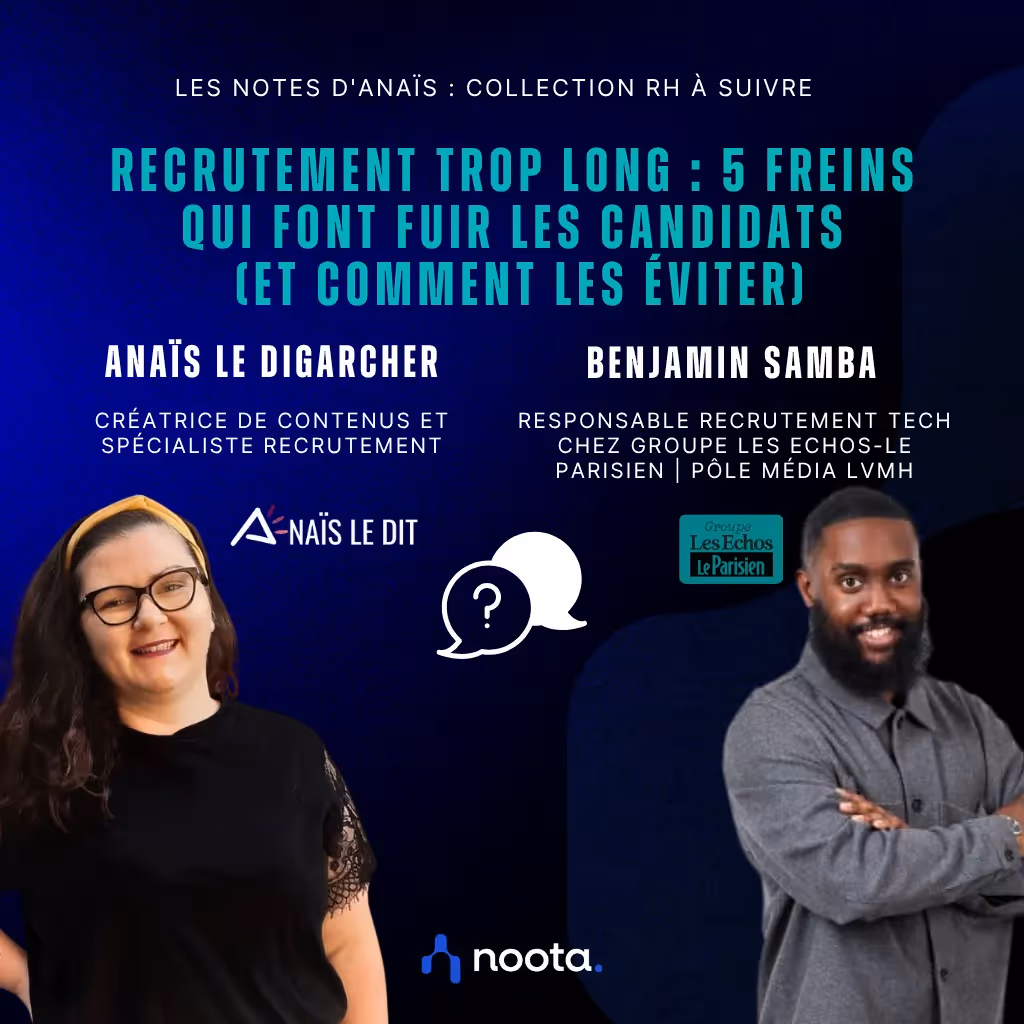 Recrutement trop long : 5 freins qui font fuir les candidats (et comment les éviter)
