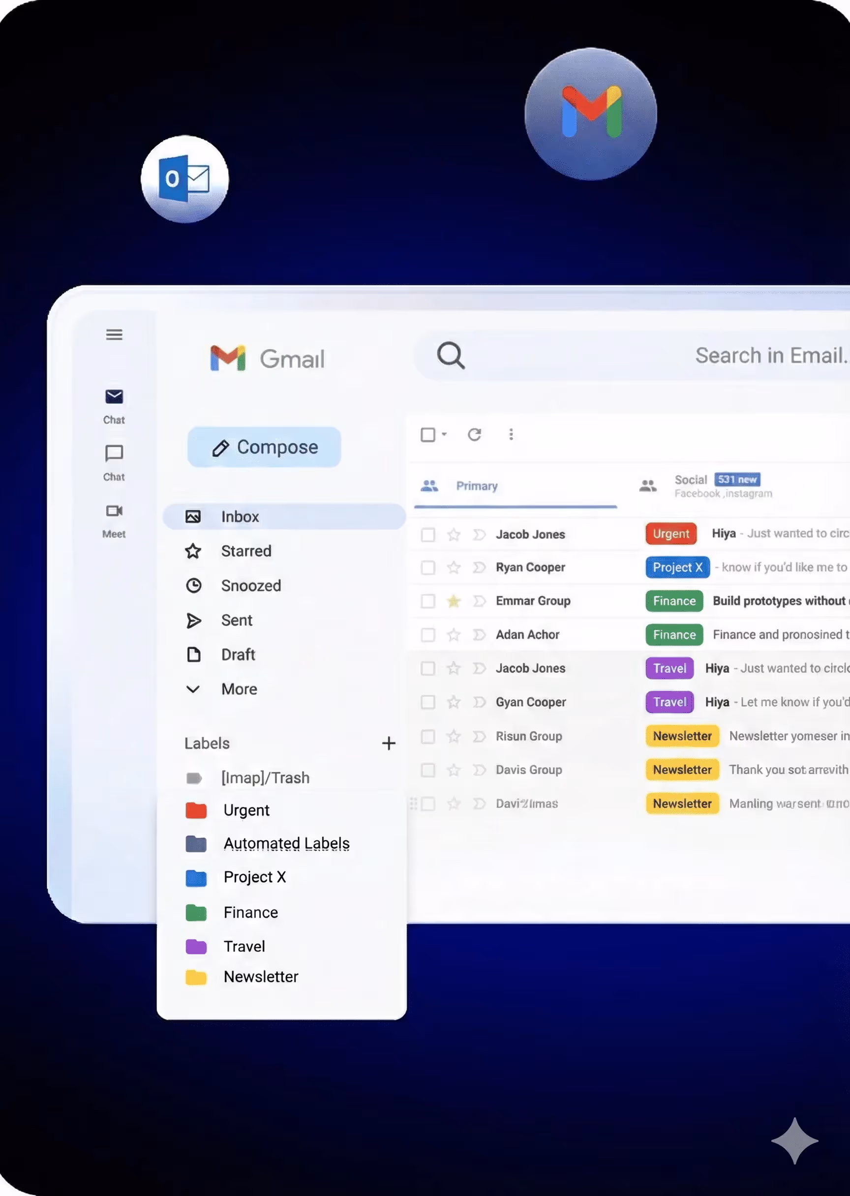 Automatically filter business prioririty