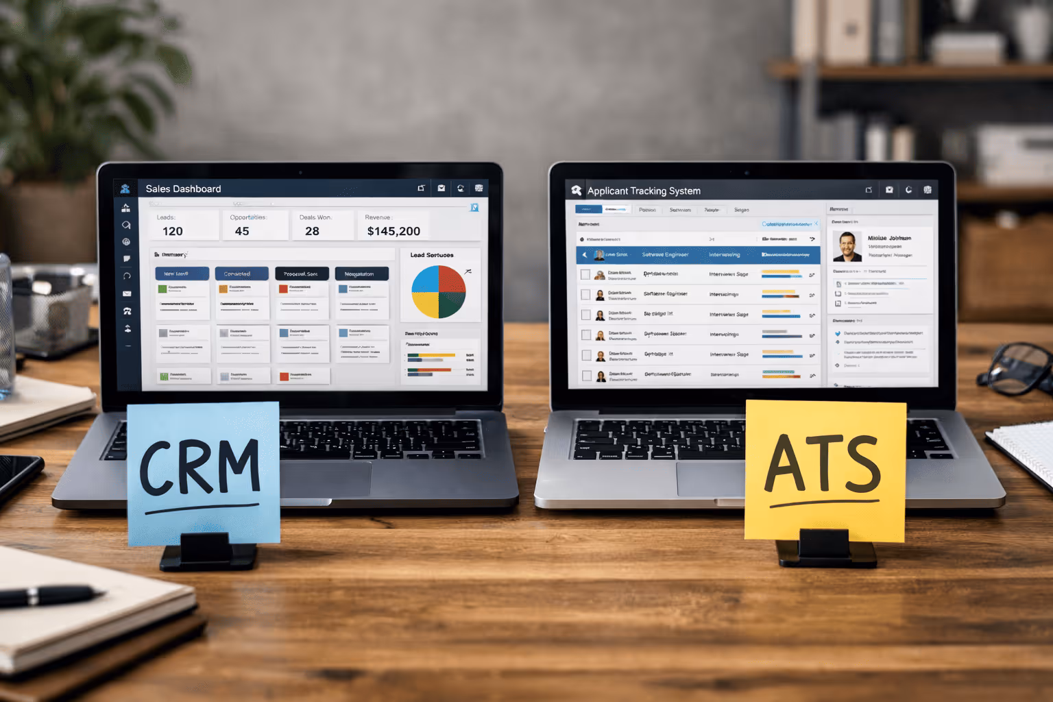 CRM contre ATS : guide complet