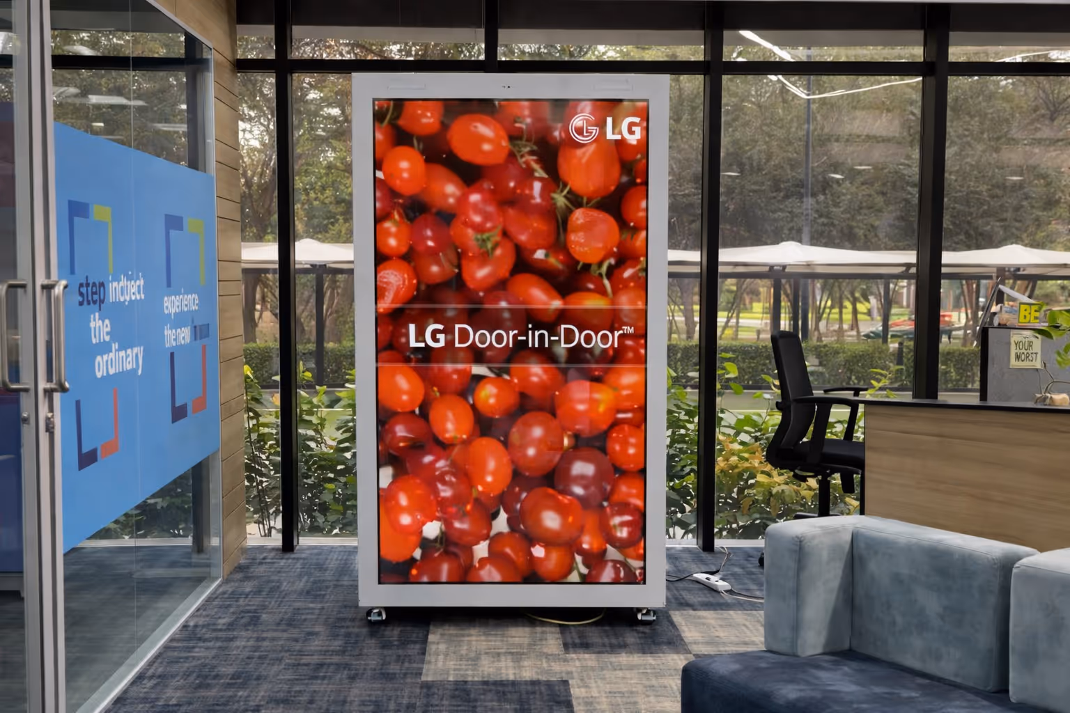 Life-size HoloBox911 holographic display installed for Hitachi.