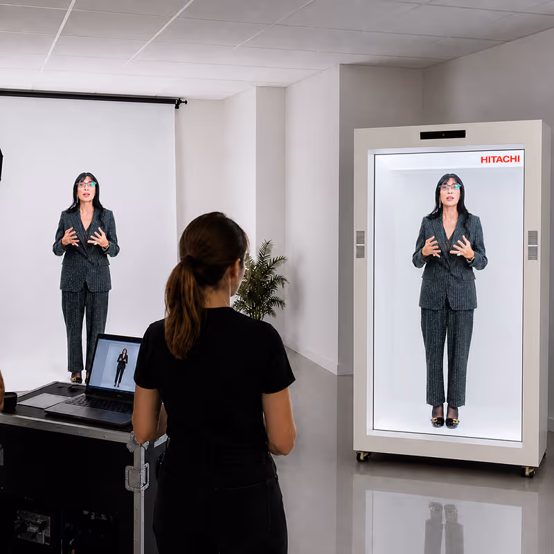 Spark Minda Smart Dojo Room featuring HoloBox holographic leadership display