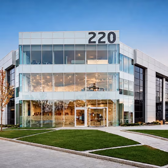 HoloBox911 experience center office building exterior, Building 220