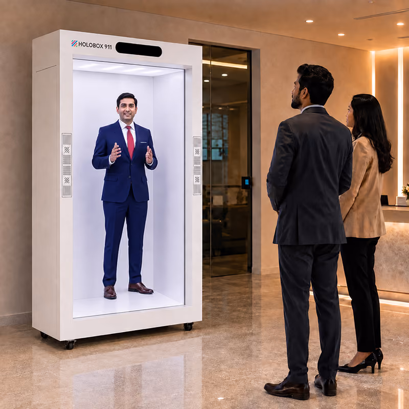 HoloBox911 learning and development holographic training experience