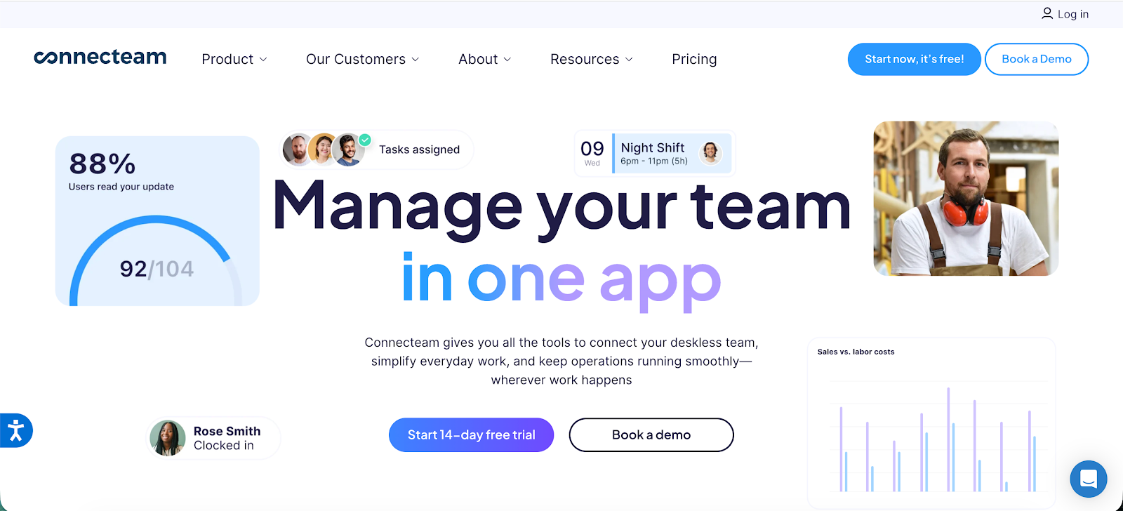 Time Doctor alternatives - Connecteam