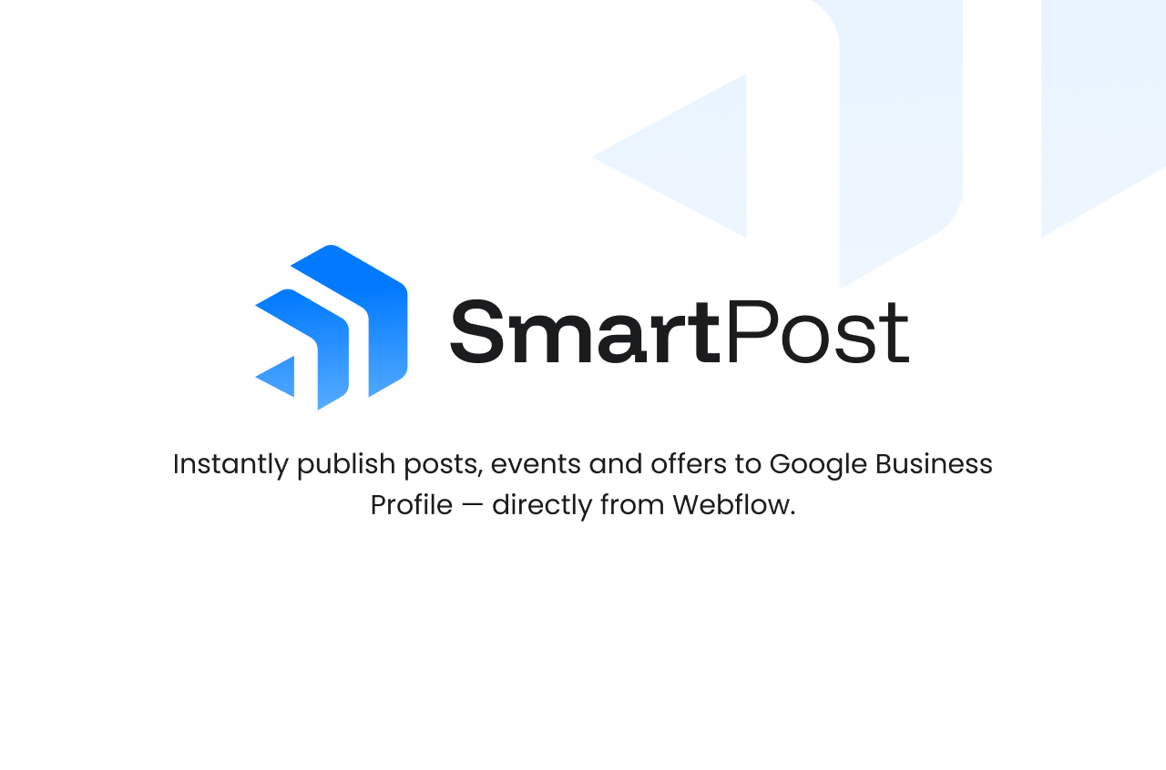 SmartPost for Business Profile (GBP)