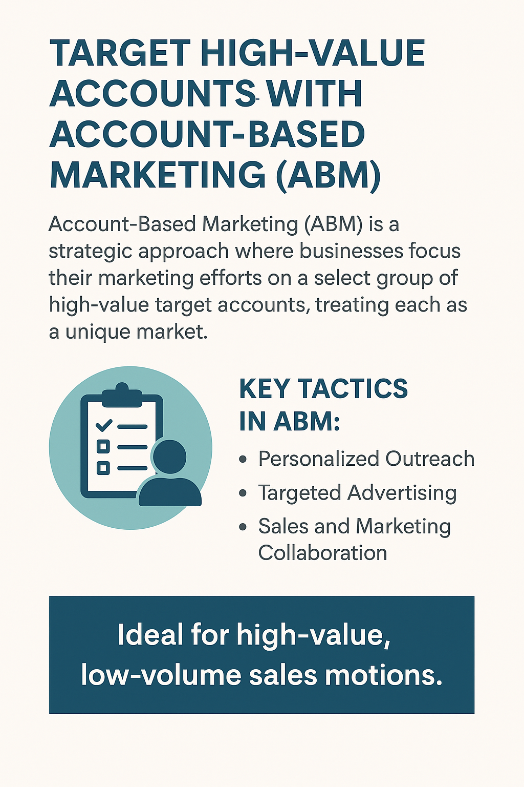 B2B growth strategies, ABM strategies