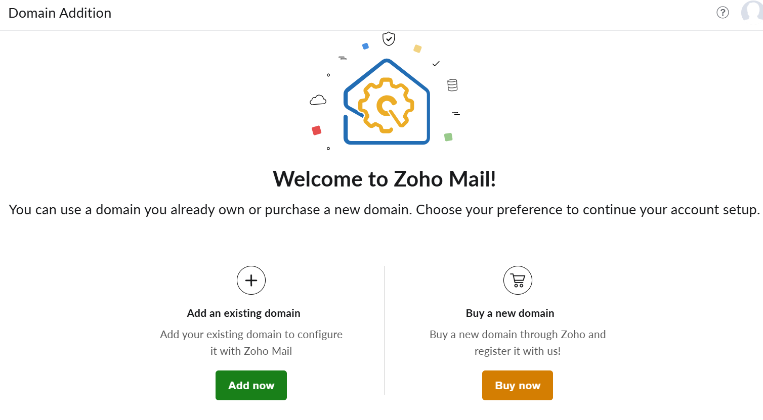 How to make a professional email address with Zoho