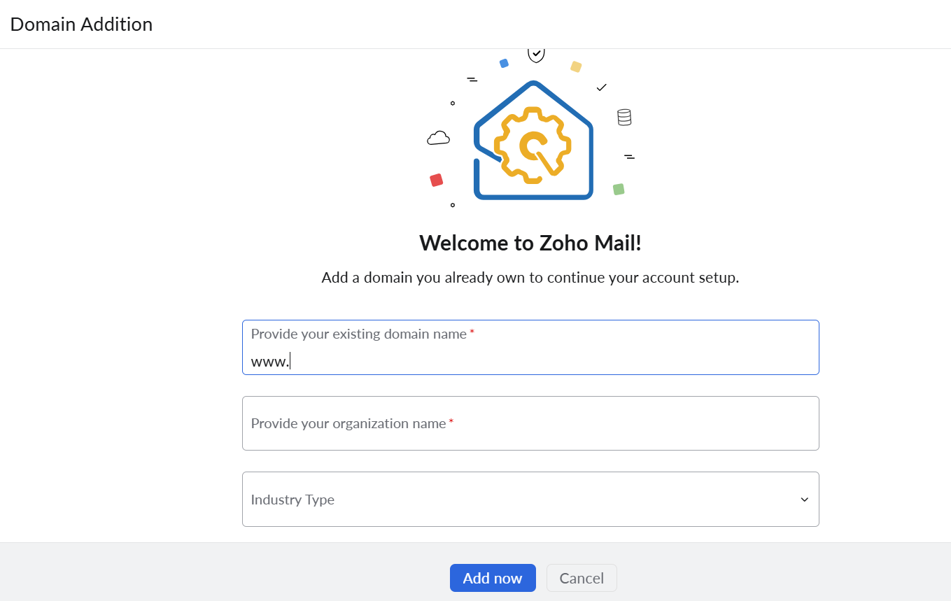 How to make a professional email address with Zoho
