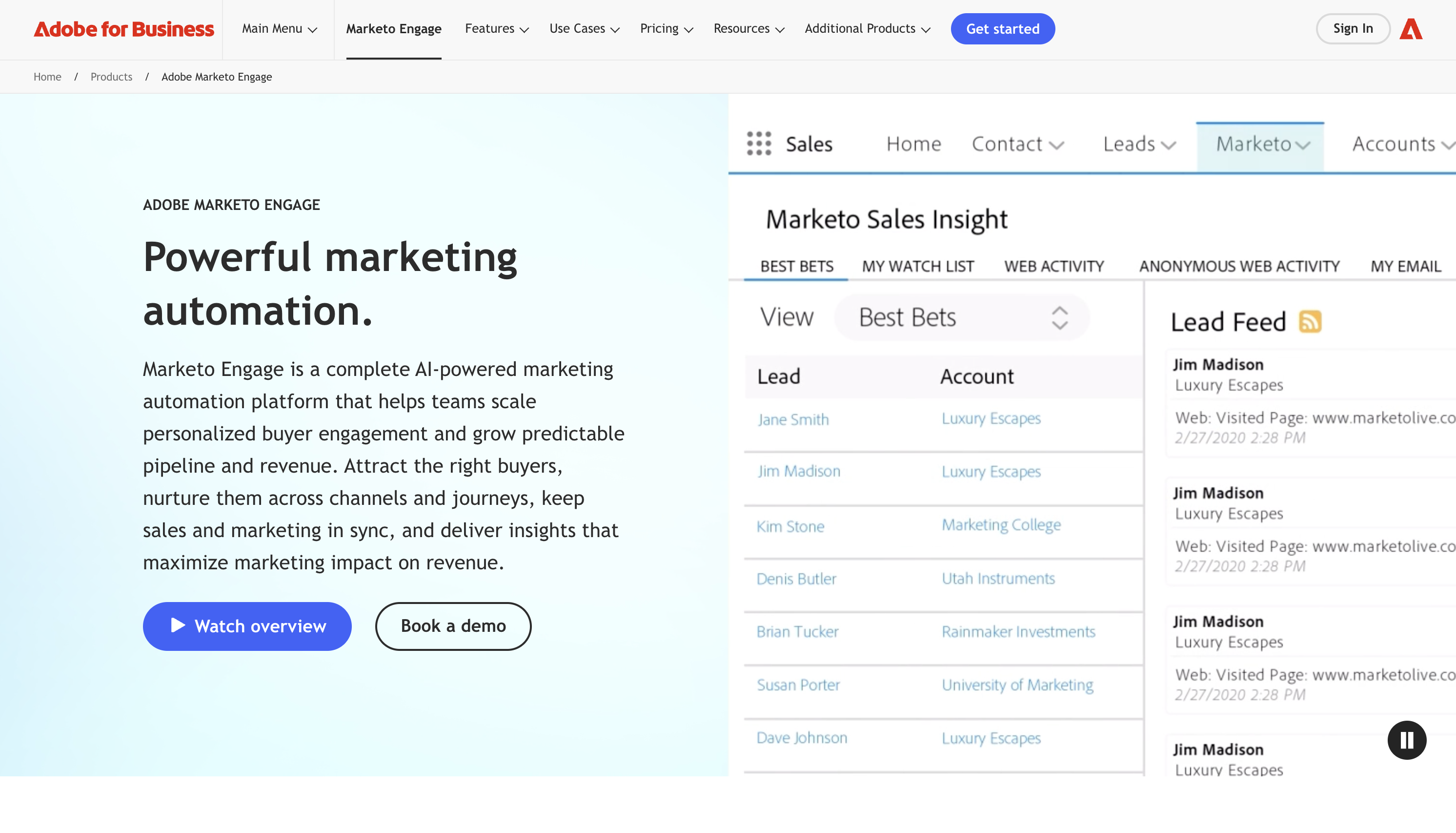 Adobe Marketo Engage
