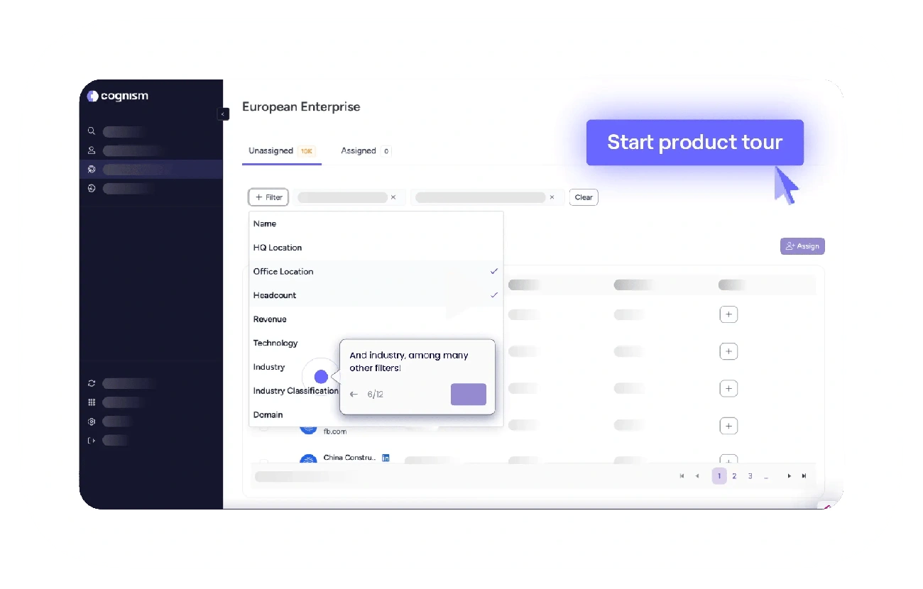 Cognism data enrichment tool