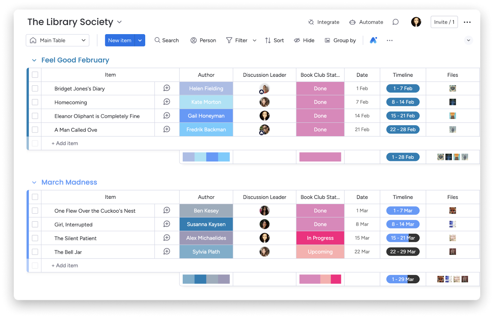 Monday workflow process automation