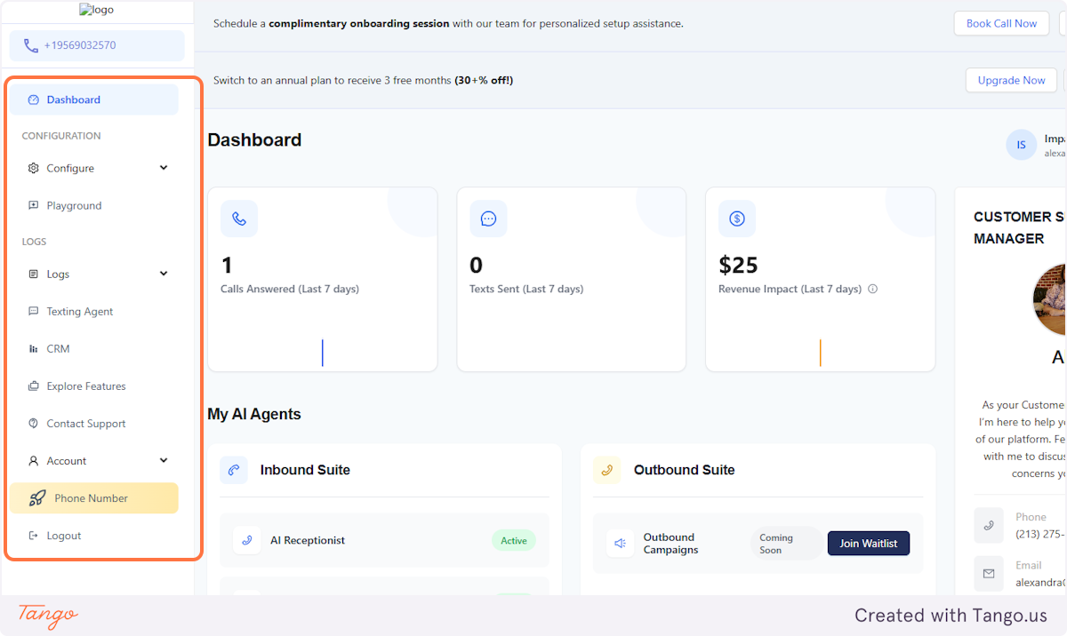 Frontdesk dashboard, best ai receptionist software