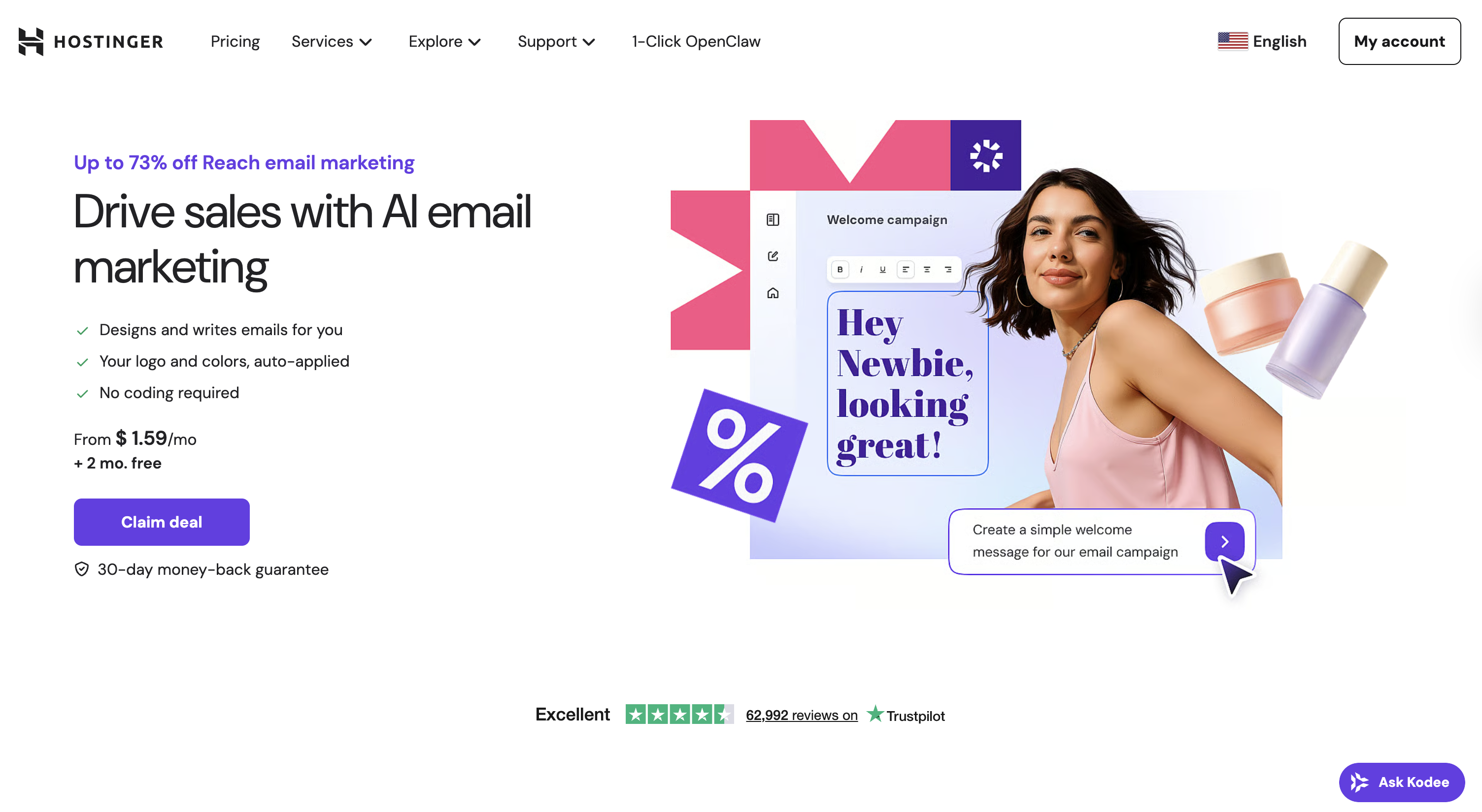Hostinger Reach, Mailerlite alternatives