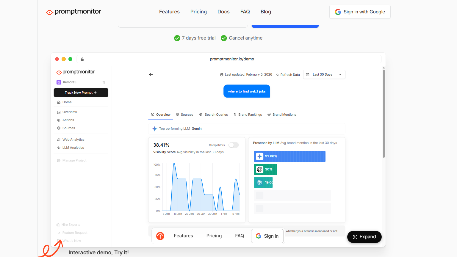 Peek.ai alternatives-Scrunch home page