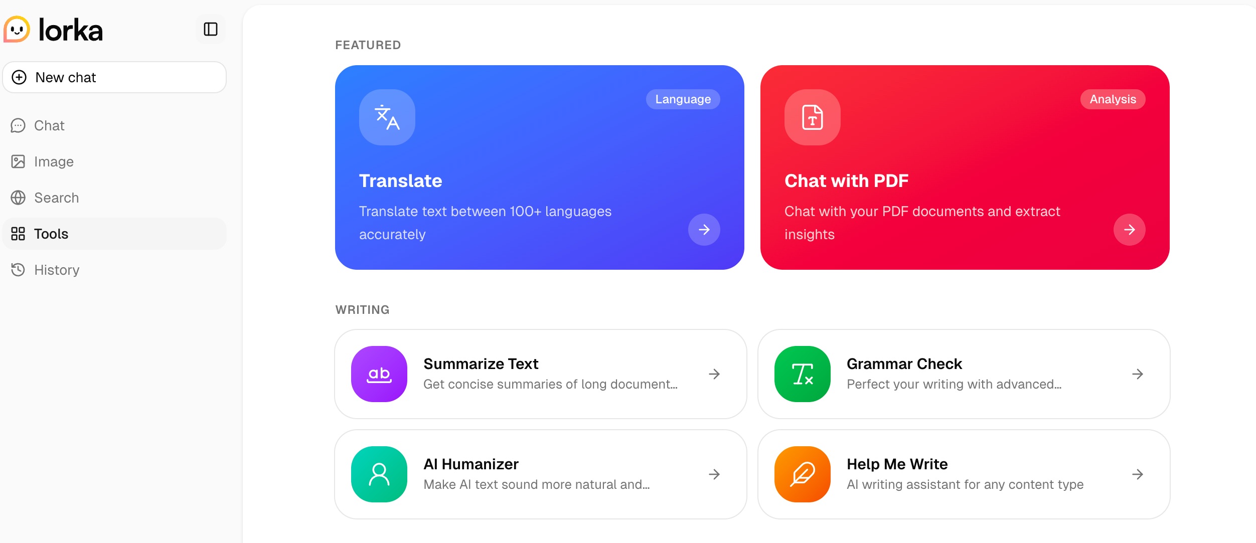 Loka's AI Humanizer, Translator, and Voice Mode