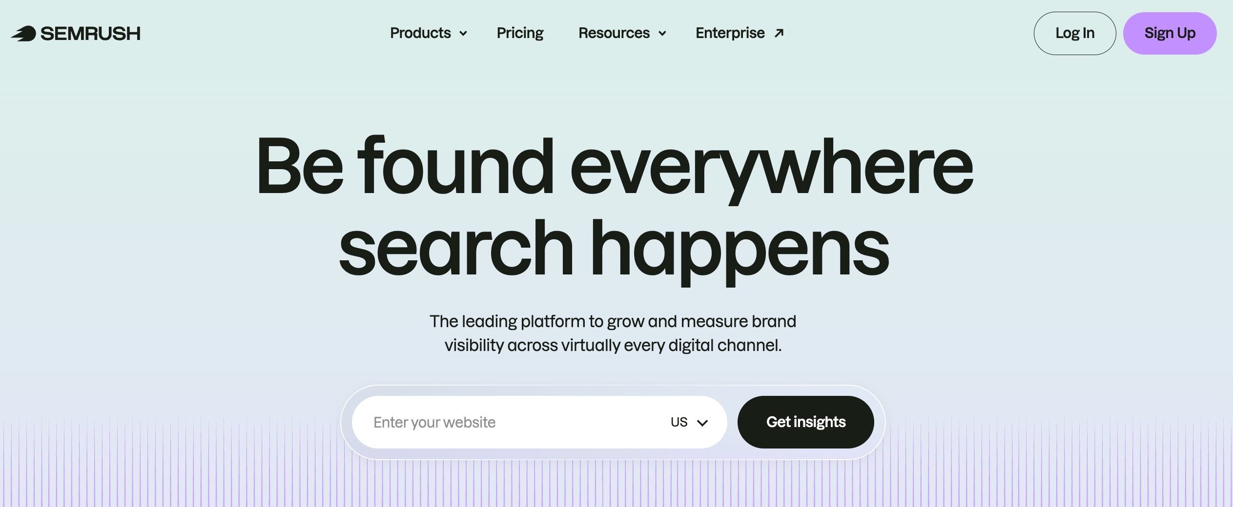 Best AI Marketing Tools - Semrush home page