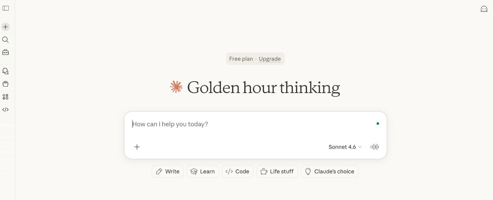 Best AI Marketing Tools - Claude chat page