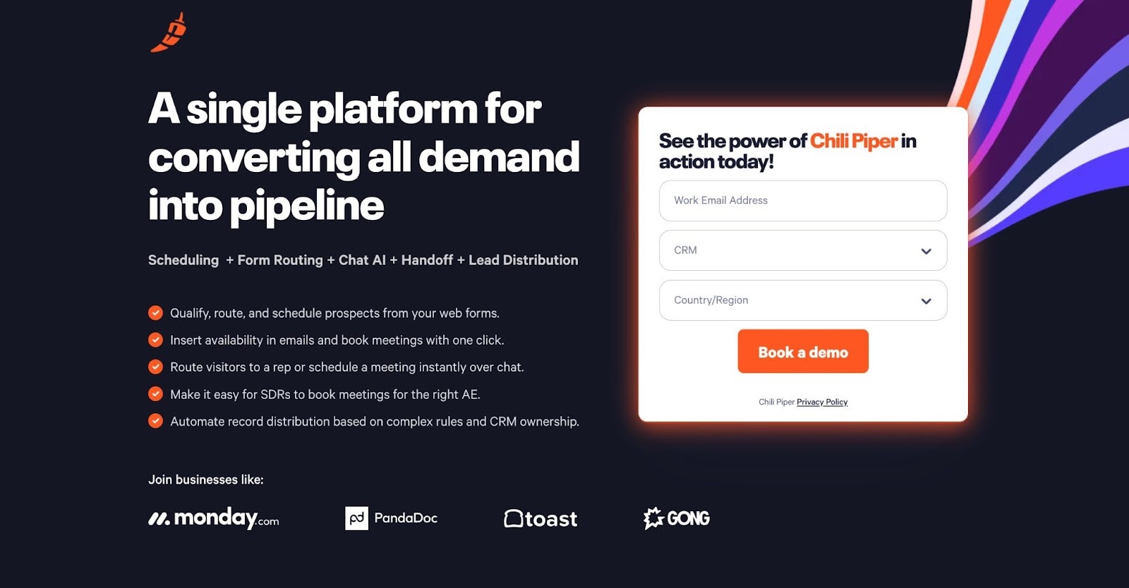 Lead routing - Chili Piper