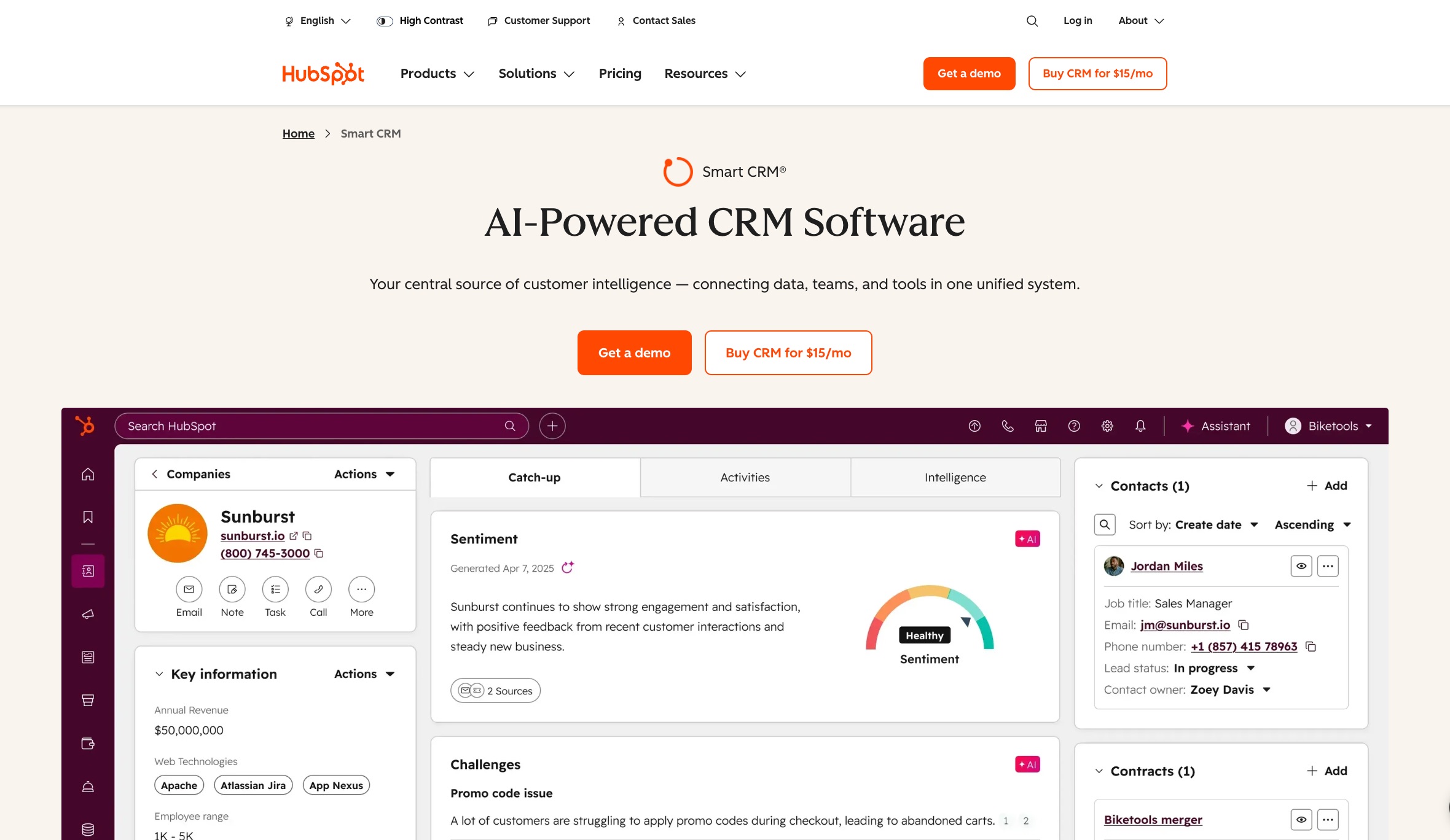 Hubspot CRM