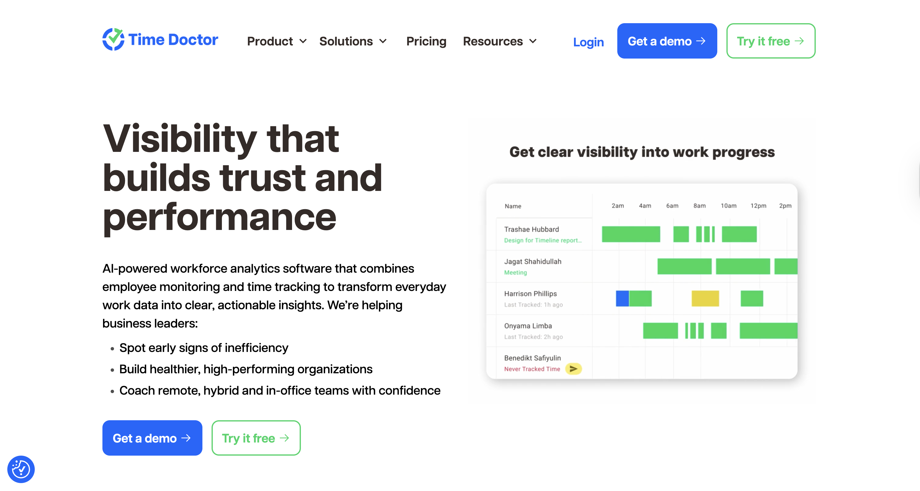 Time Doctor AI tools for business