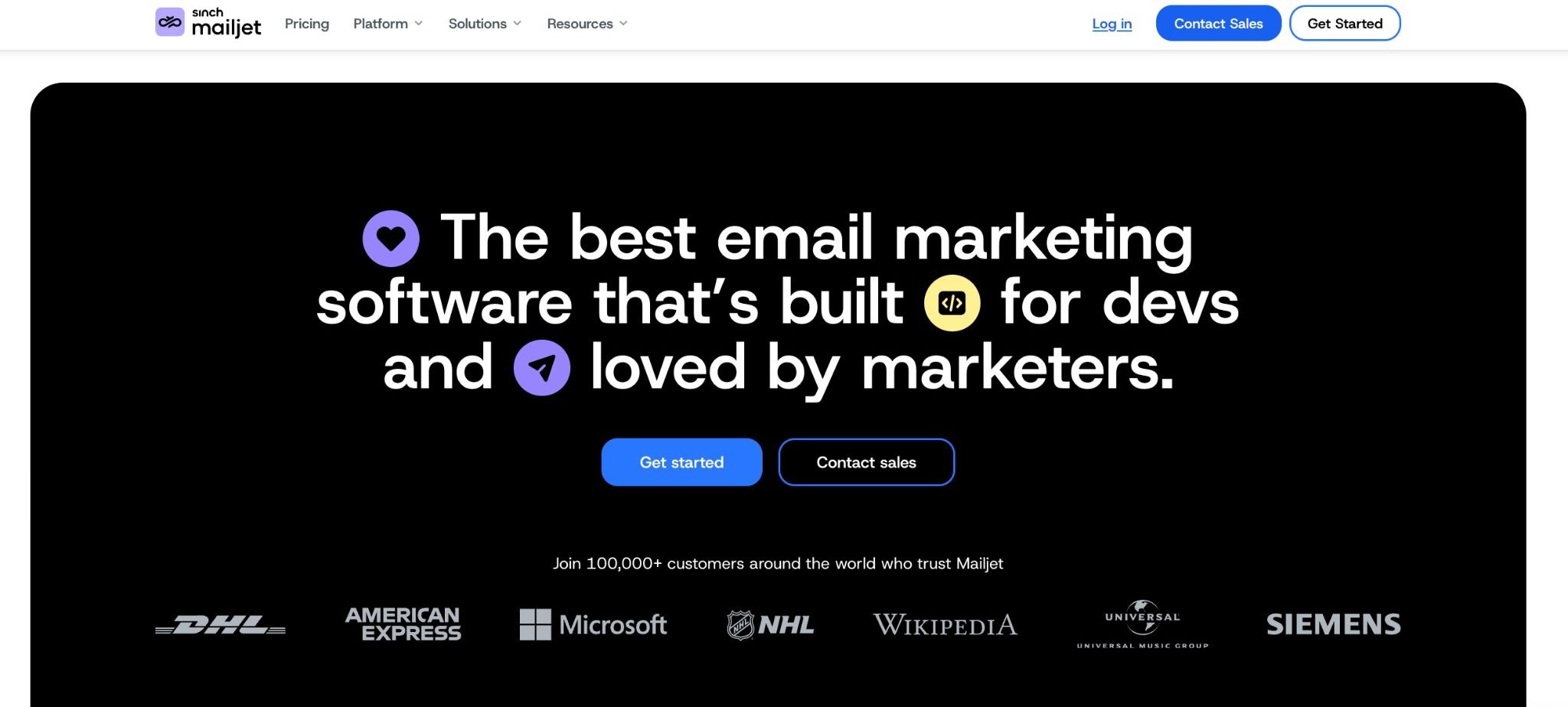 Mailjet — Best for combined transactional and marketing