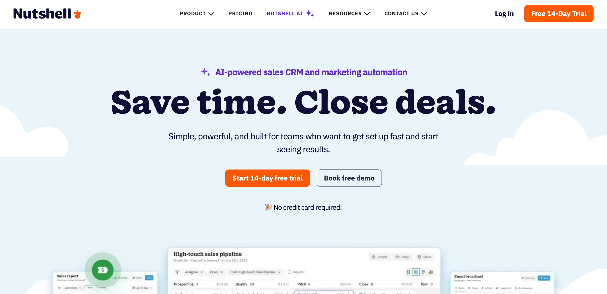 Nutshell -- Pipedrive alternative