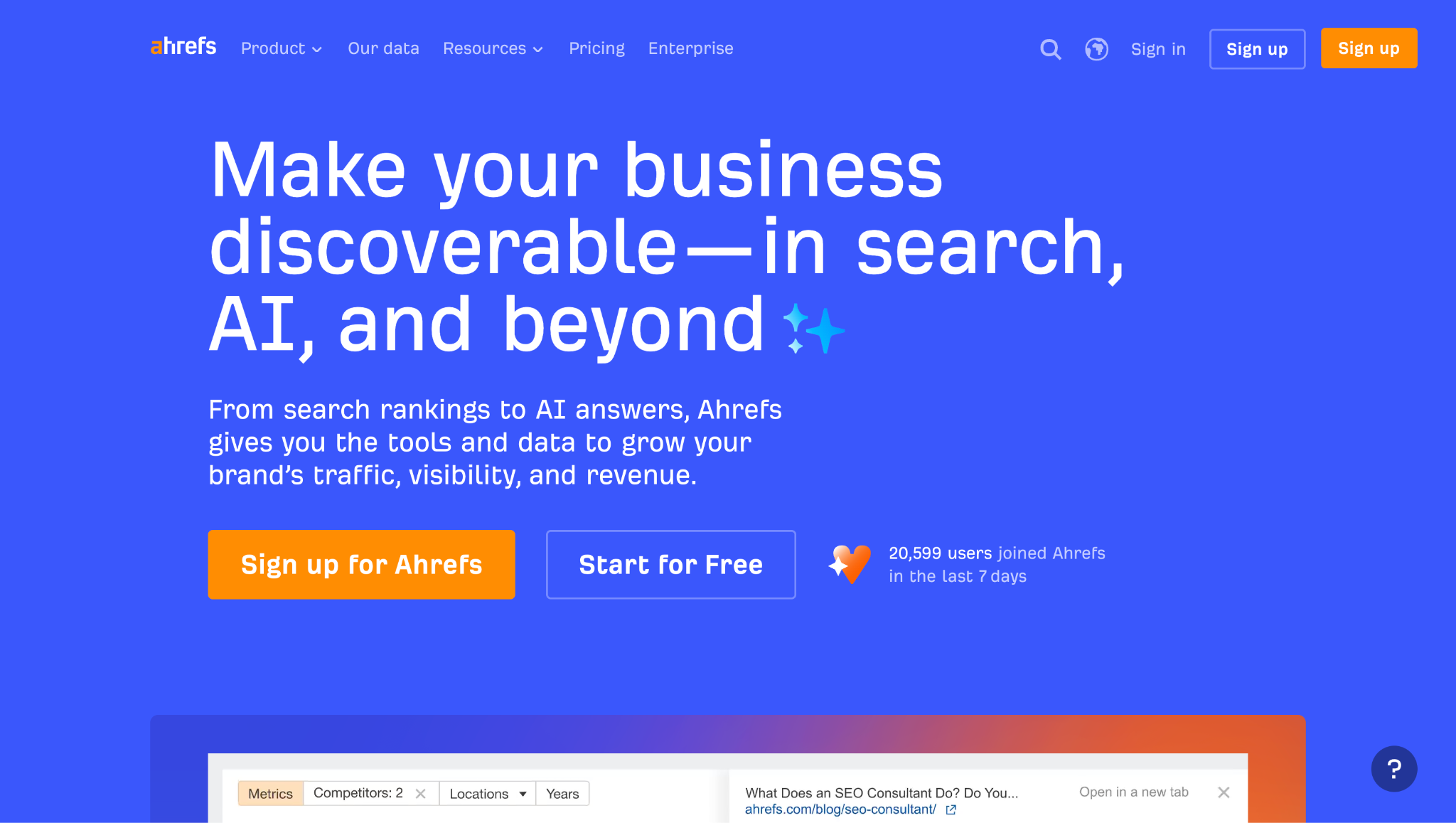 Ahrefs API