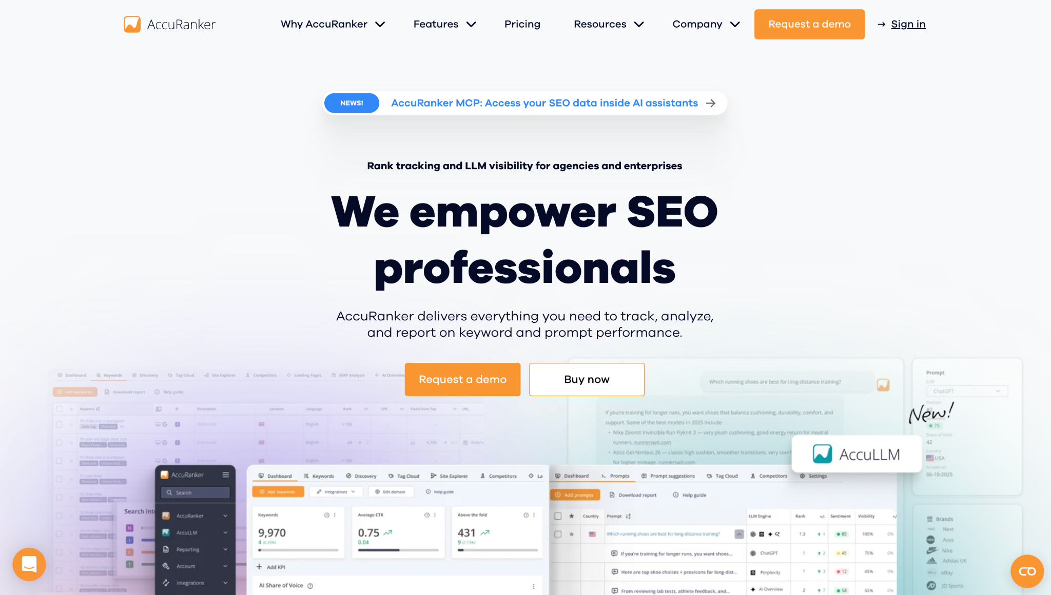 AccuRanker API