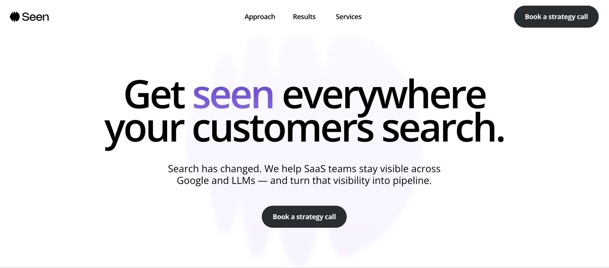 SEEN — Best overall AI SEO and GEO agency for B2B SaaS