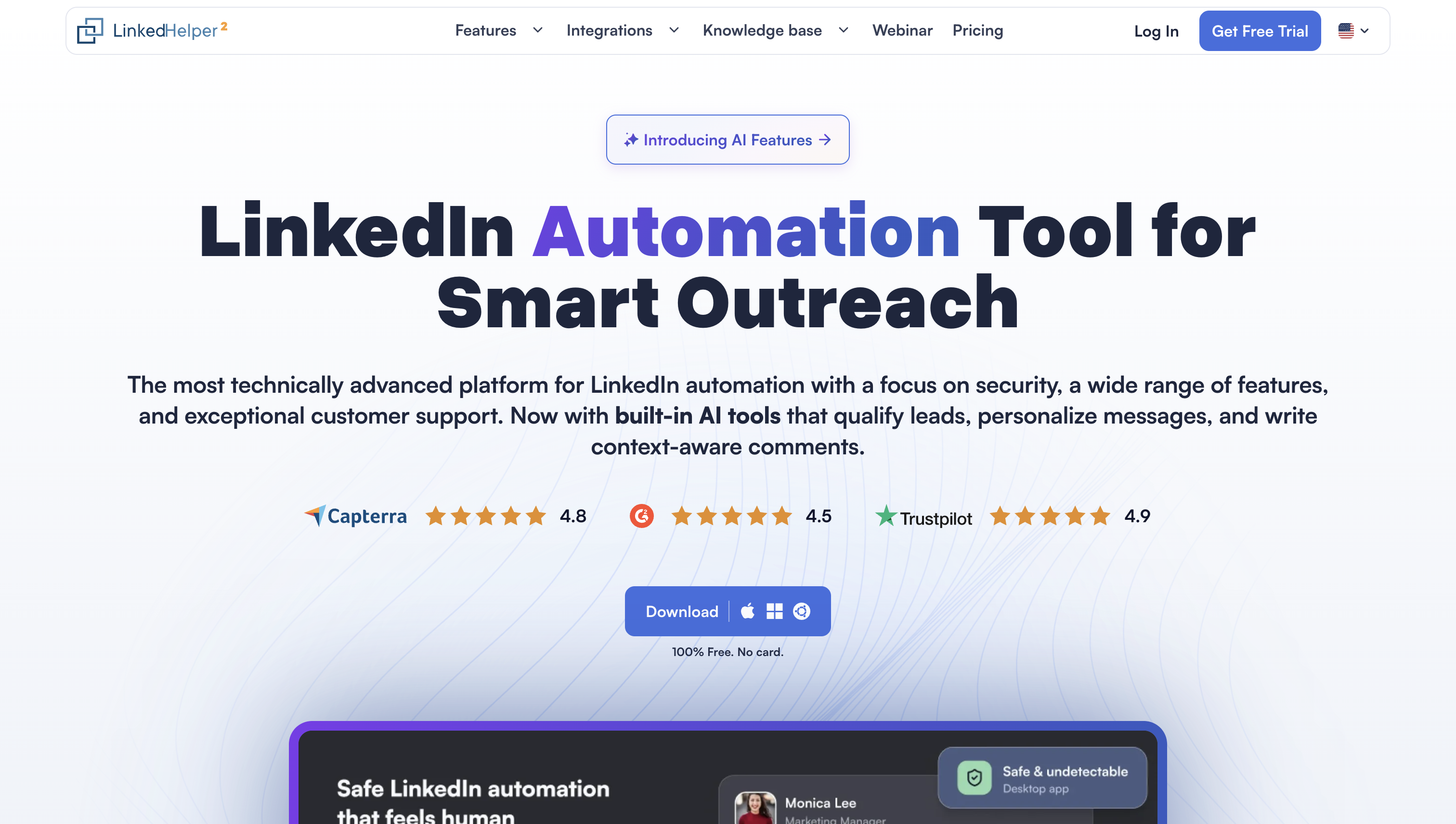 Linked Helper, sales prospecting tool