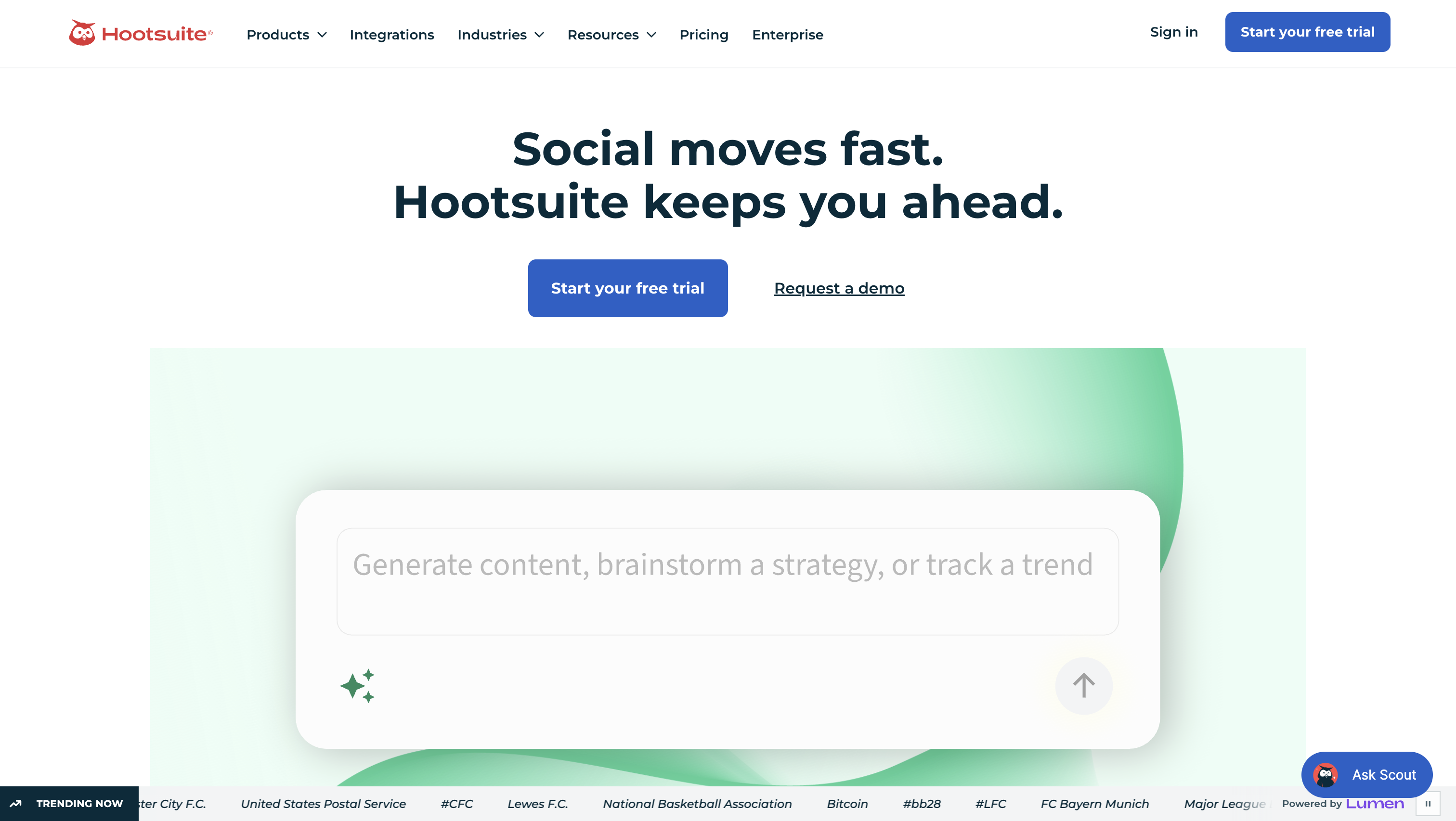 Hootsuite, rand monitoring tools